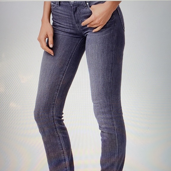 Woman’s Paige Verdugo ultra Skinny size 25 Gray - Picture 4 of 14